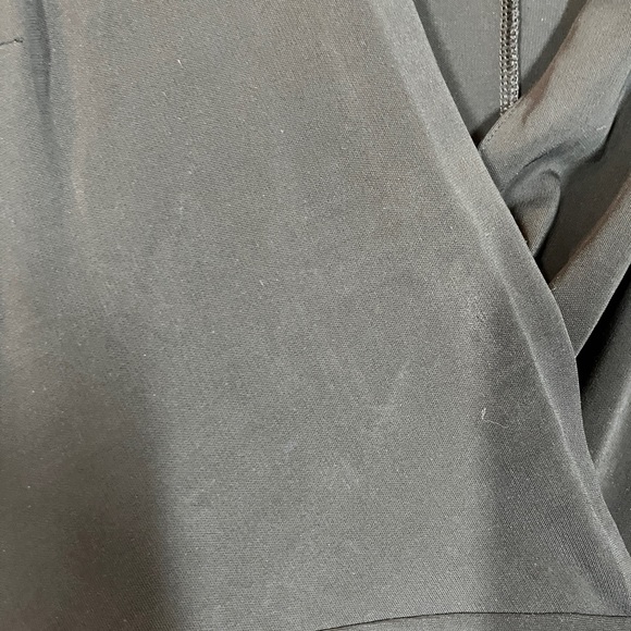 Diane Von Furstenberg DVF Black Tillie Lace Short Romper V Neck Tie Waist 4 - Picture 10 of 15